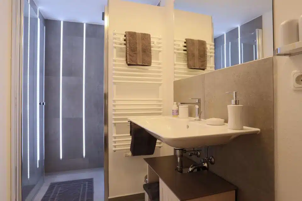 Unsere Apartments 17 Badezimmer I